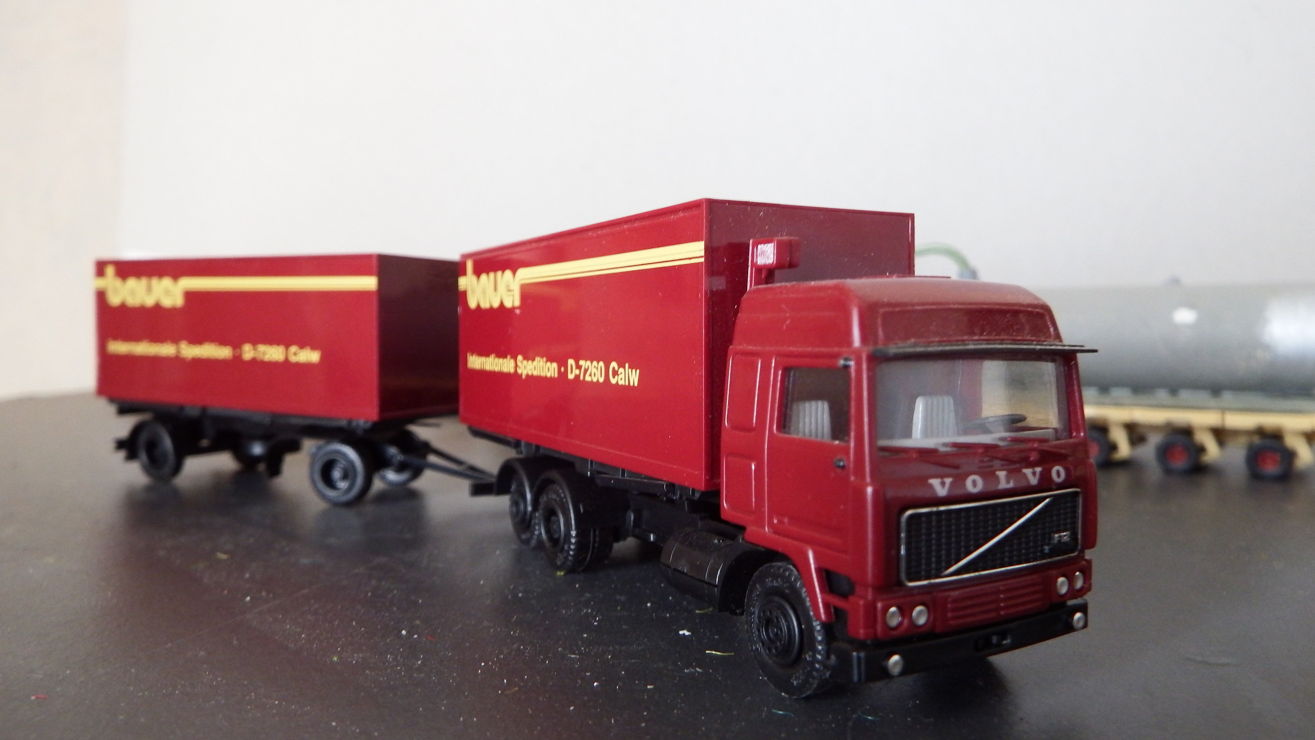 Diorama Camions Miniatures 1.87